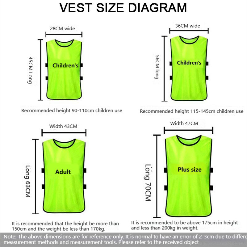 12 pezzi gilet da calcio magli - Men'S Volleyball Accessories recensione e prezzo