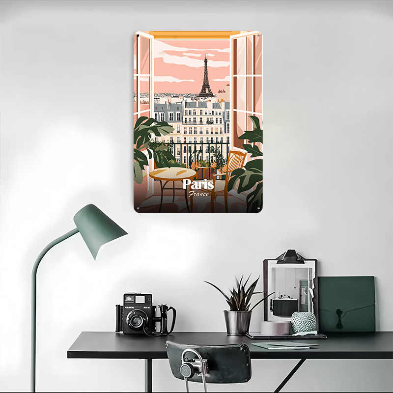 Parigi Balcon View Poster in m - Men'S Accessories Paris recensione e prezzo