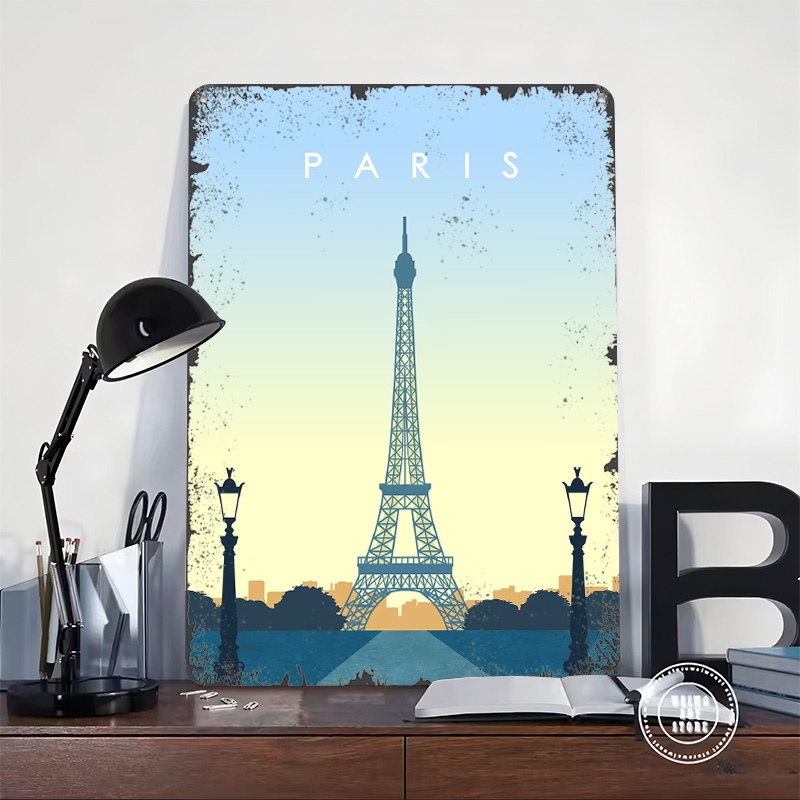 Poster 3D di Parigi con Textur - Men'S Accessories Paris recensione e prezzo