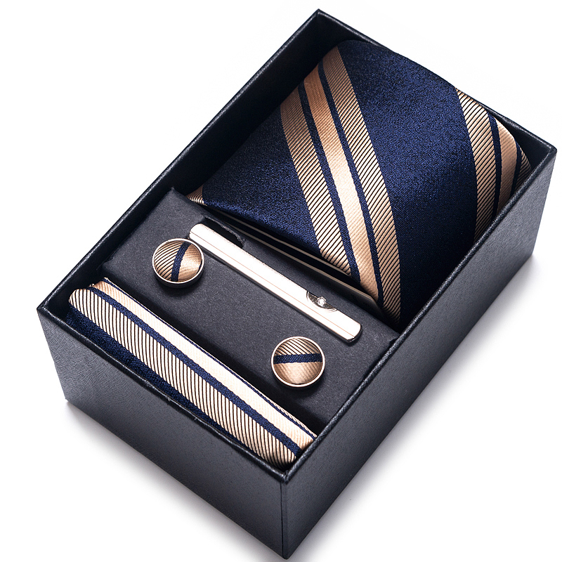 100% seta di marca cravatta fa - Men'S Accessories Gift Set Branded recensione e prezzo