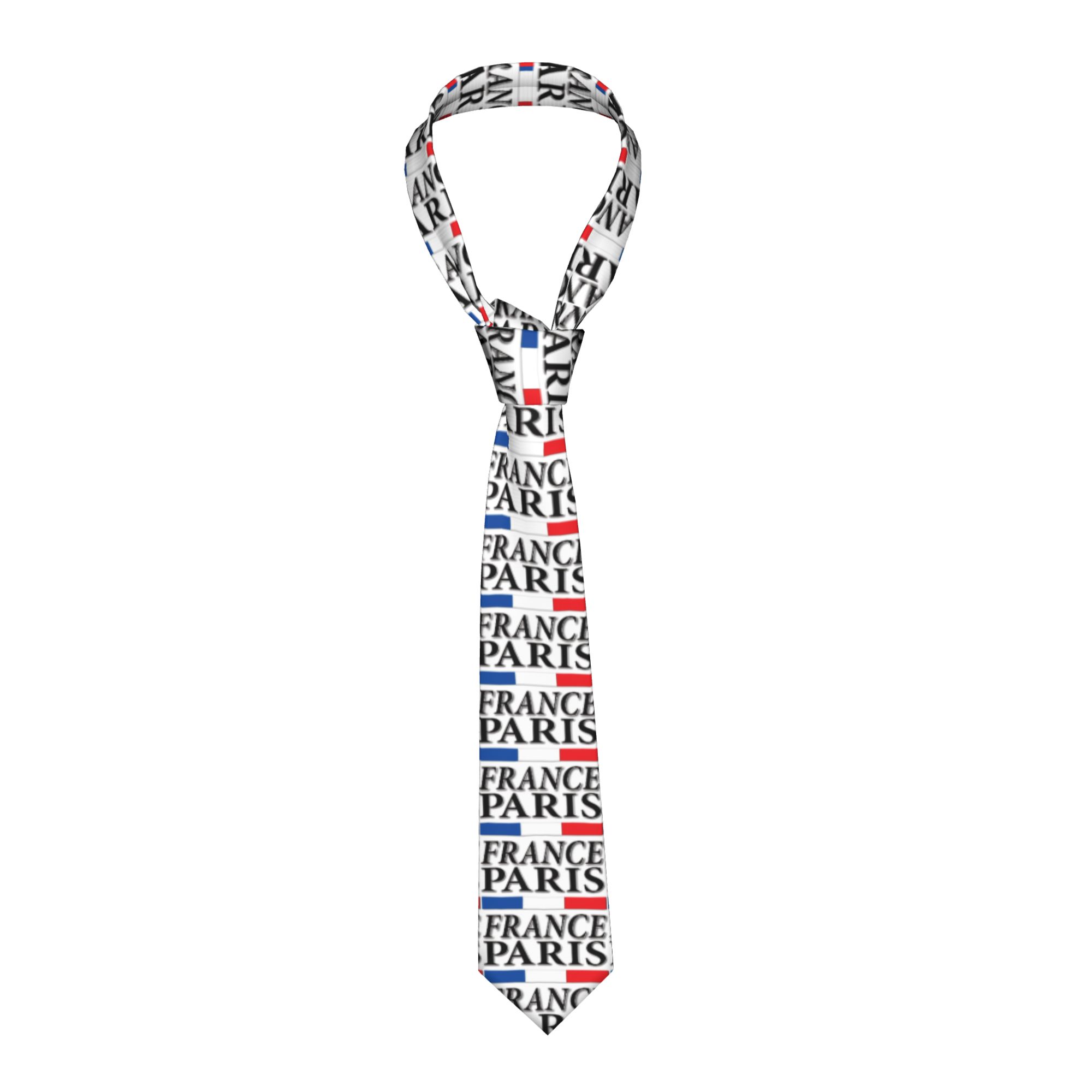 Cravatta con bandiera francese - Men'S Accessories Paris recensione e prezzo