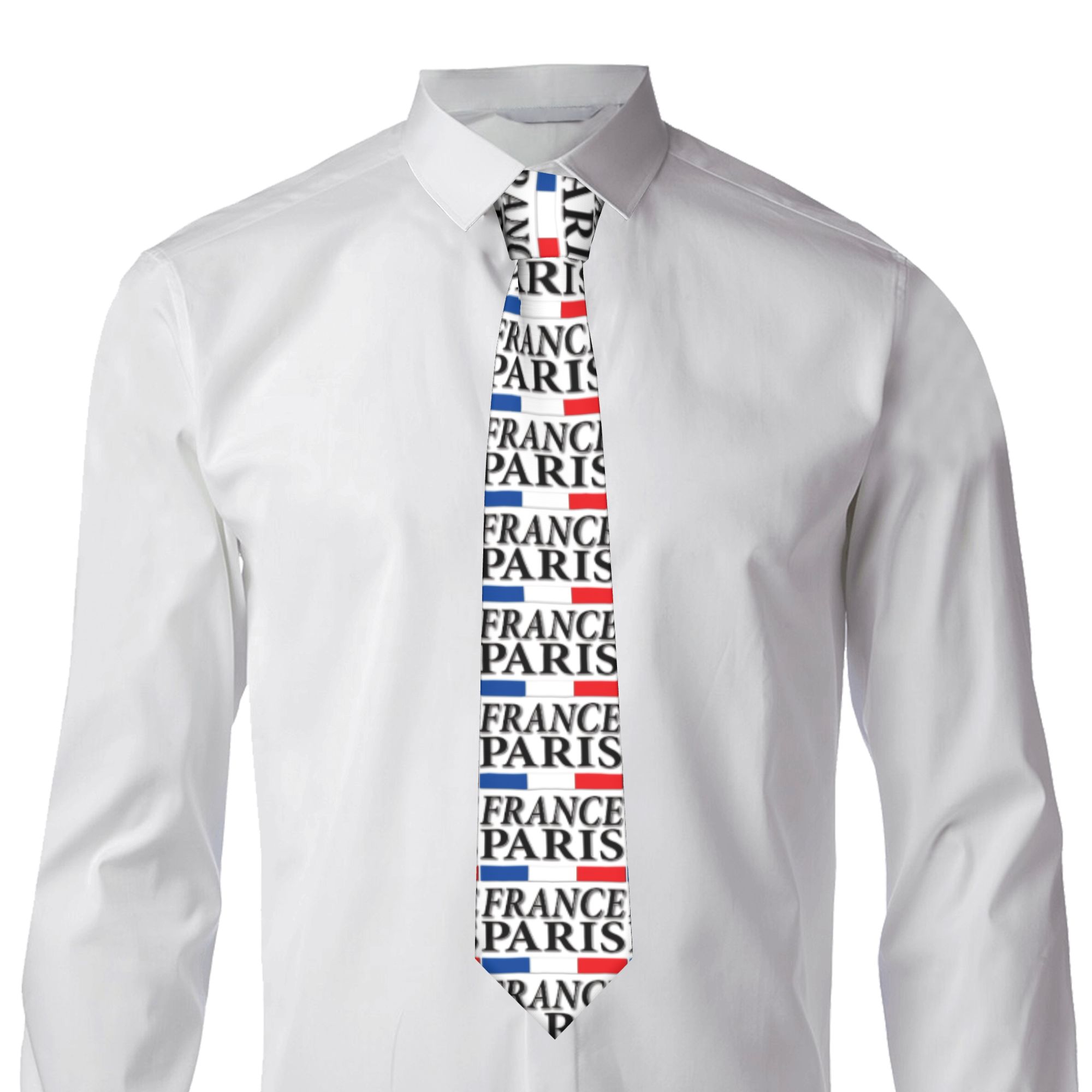 Cravatta con bandiera francese - Men'S Accessories Paris recensione e prezzo