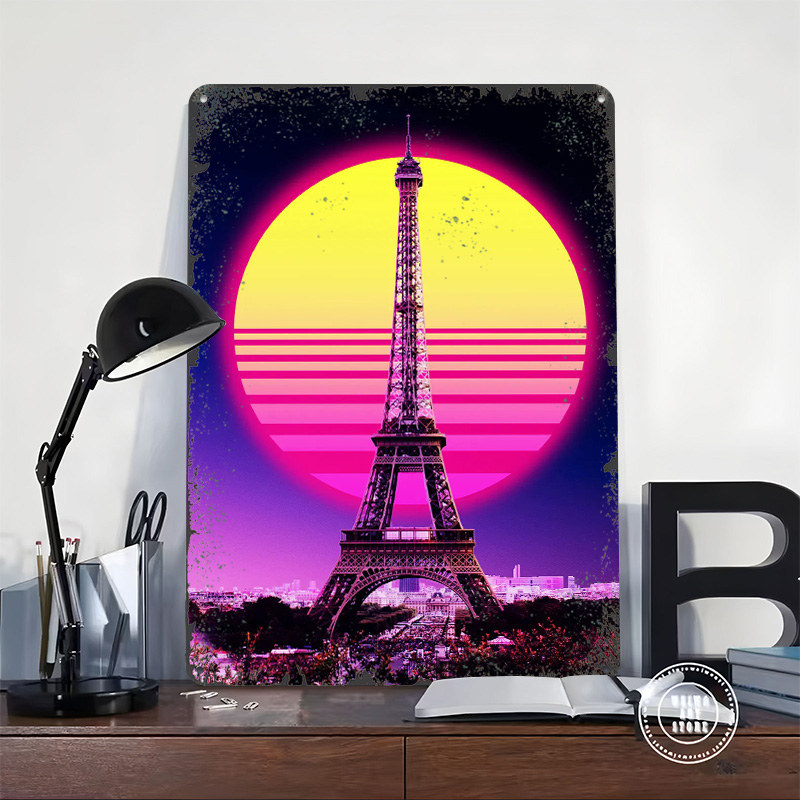 Poster in Metallo 3D Personali - Men'S Accessories Paris recensione e prezzo