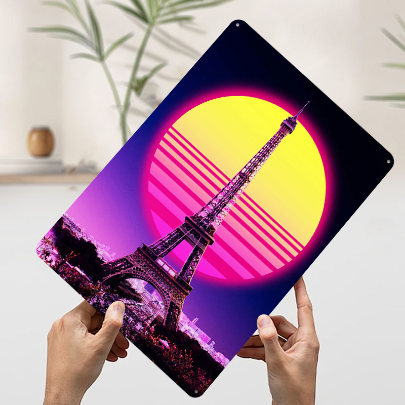 Poster in Metallo 3D Personali - Men'S Accessories Paris recensione e prezzo